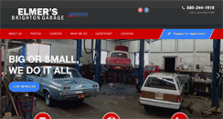 Desktop Screenshot of elmersgarage.com